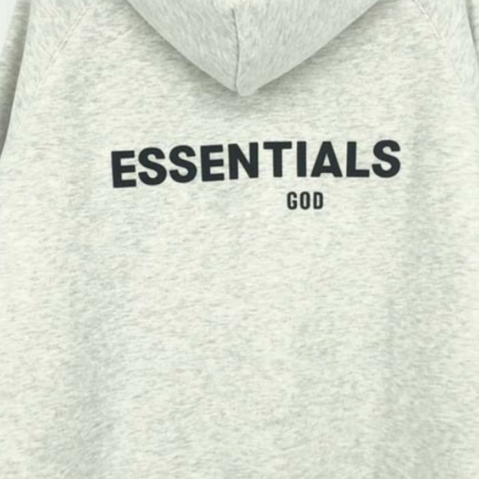 Fleeces Thick Light Gray Hoodie Fleeces Thick Light Gray Hoodie