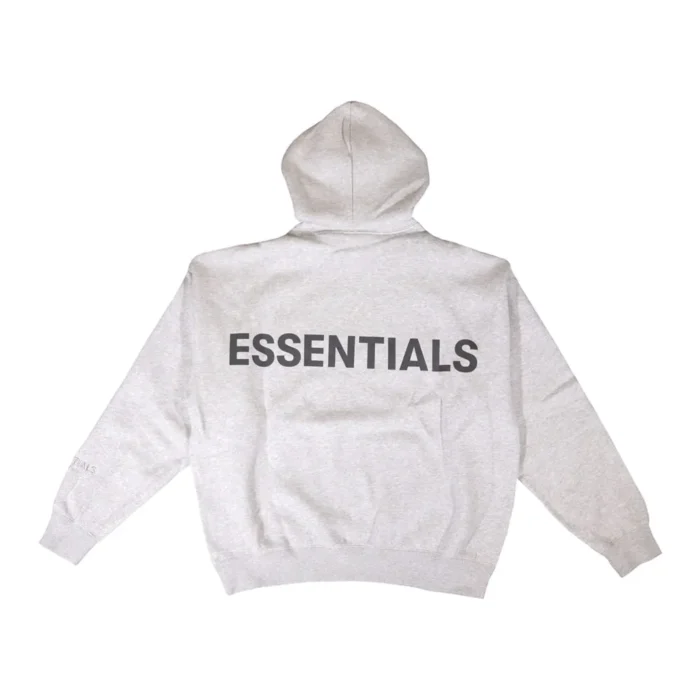 Fear of God Essentials 3M Logo Pullover Hoodie – Grey